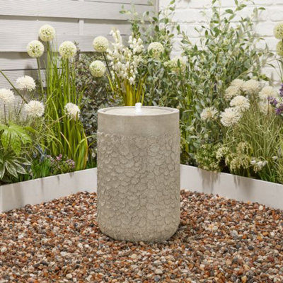 Altico Marguerite Mains Plugin Powered Water Feature with Protective Cover