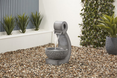 Altico Neptune Mains Plugin Powered Water Feature with Protective Cover