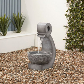 Altico Neptune Solar Water Feature with Protective Cover