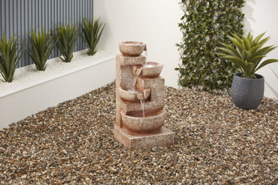 Altico Ravello Mains Plugin Powered Water Feature with Protective Cover