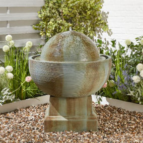 Altico Treviso (GRC) Mains Plugin Powered Water Feature with Protective Cover
