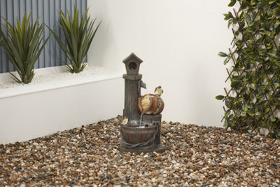 Altico Tweet Tweet Mains Plugin Powered Water Feature with Protective Cover
