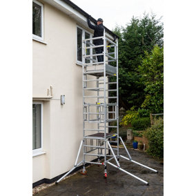 Alto Access Scaffold Mini Tower - 3.2m platform height -  One man build - One person operation