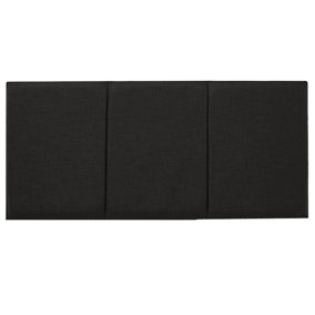 Alton Turin Linen 2ft6 Small Single 20" Headboard -  Charcoal