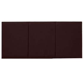Alton Turin Linen 4ft Small Double 20" Headboard -  Brown