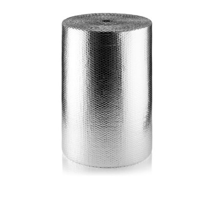 Aluminium Bubble Foil Insulation Roll - 0.6m x 7.5m (4.5 SQ/M) - Multi-Purpose Energy Saving Insulation for DIY Projects - Thermal Price Comparisons | Compare The Build