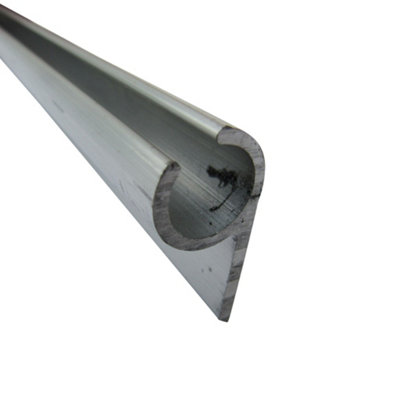 Aluminium Caravan Awning Rail Strip x2 1M (C Channel Campervan Motorhome) - 4