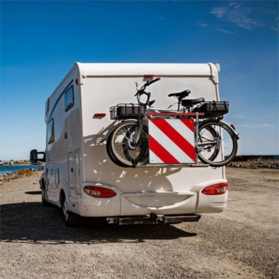 Aluminium Caravan Rear Warning Reflector Sign
