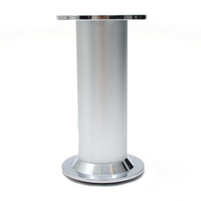 Aluminium Feet Legs Sofa Beds Cupboard Cabinets Kitchen Furniture - Height 100mm Price Comparisons | Compare The Build