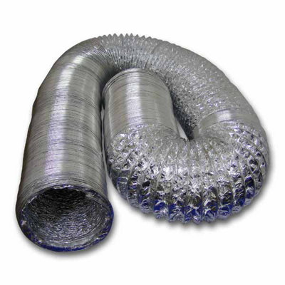 Aluminium Flexible Ducting - 10M  - 100mm