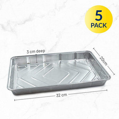 ebake Sandwich Platter Trays with Lids - Pack of 5 Reusable