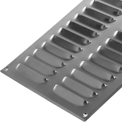 Aluminium Grille 260mm x 280mm with Fly Screen