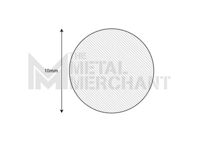 ALUMINIUM ROUND BAR ROD 35MM (D) 3000MM (L)