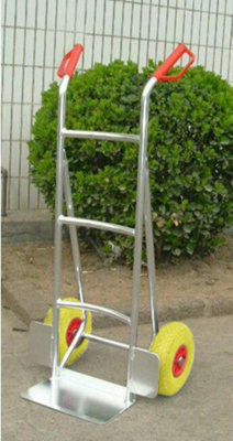 Aluminium Sack Truck - 120kg - with Puncture Proof Wheels - 3