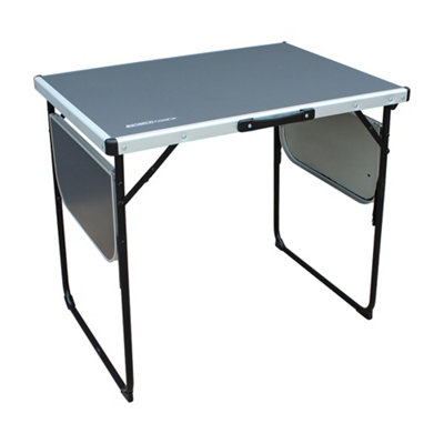 Aluminium Top Camping Table with folding side tables