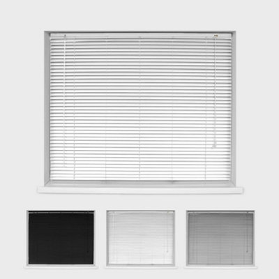 Aluminium Venetian Blinds White 150cm x 210cm