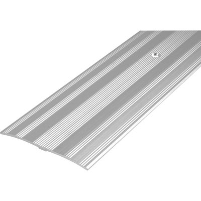 ALUMINUM 61MM EXTRA WIDE DOOR THRESHOLD FLOOR PLATE TRIM  - SILVER