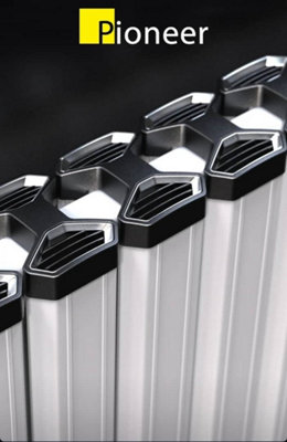 Aluminum Designer Horizontal Radiator Compatible with Heat pump. Energy ...