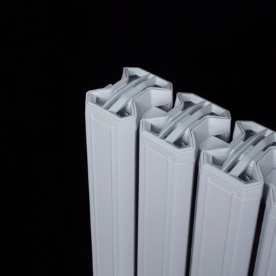 Aluminum Designer Horizontal Radiator Compatible with Heat pump. Model ...