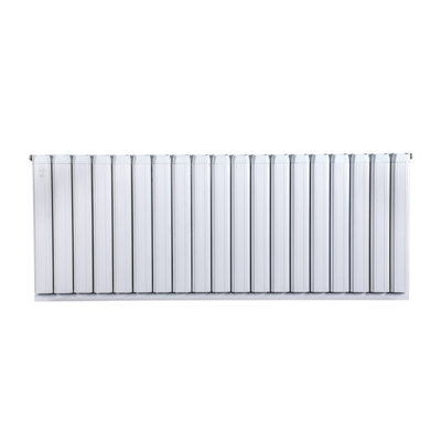 Aluminum Radiator Compatible with Heat pump. Energy Efficient. Model "Onyx" White. 1330 .500mm