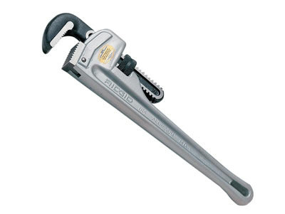 Aluminum Straight Pipe Wrench 450Mm (18In)