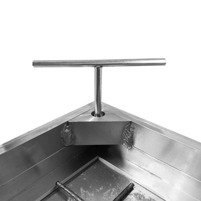Alusthetic Double Sealed Aluminium Recessed Manhole Cover - Inspection Chamber Drain Cover & Frame - 600 x 600 x 48mm - 4