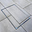 Alusthetic Triple Sealed Aluminium Recessed Manhole Cover - Inspection Chamber Drain Cover & Frame - 450 x 450 x 21mm