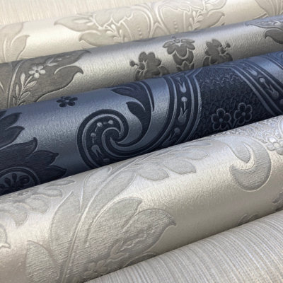 Amara Damask Wallpaper Cream Belgravia 7369 - 3