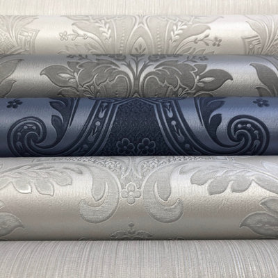 Amara Damask Wallpaper Cream Belgravia 7369 - 4