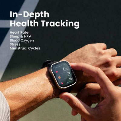 Amazfit Bip Max Smart Watch in Silver, HD Display, Health & Fitness ...