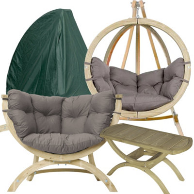 Amazonas Globo Single Seater Chair Ultimate Set Taupe