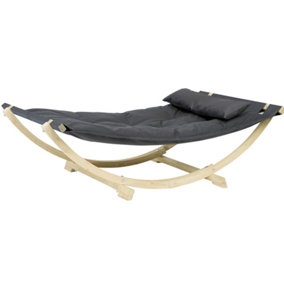 Amazonas Lounge Bed - Anthracite