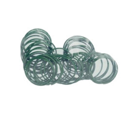 Ambador Coated Plant Rings (Pack of 50) Green (One Size)