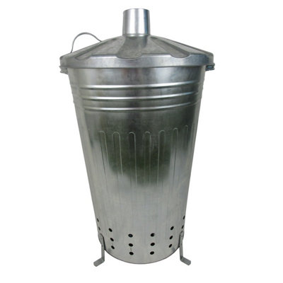 Ambador Galvanised Incinerator Silver (5.9kg)