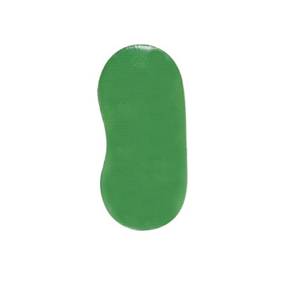 Ambador Kidney Shaped Kneeling Mat Green (380 x 180 x 20cm)
