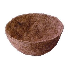 Ambador Round Moulded Coco Liner Brown (10in)