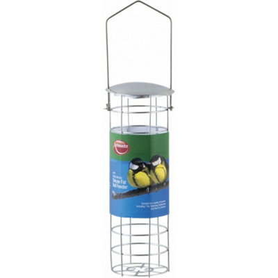 Ambador Wild Birds Deluxe Fat Ball Feeder Silver (One Size)