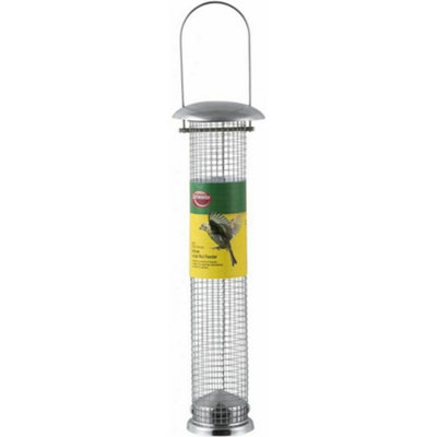 Ambador Wild Birds Deluxe Large Nut Feeder Silver (One Size)