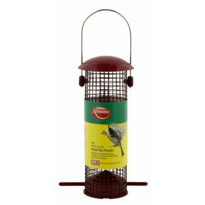 Ambador Wild Birds Nut Feeder Red (S)