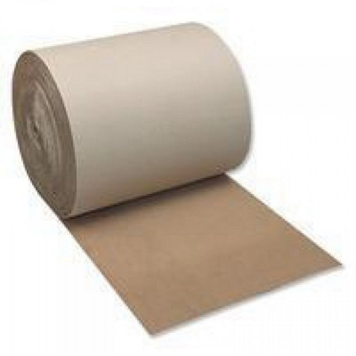 Ambassador Single Faced Corrugated Paper, 100% Recycled, 650mm Wide x ...