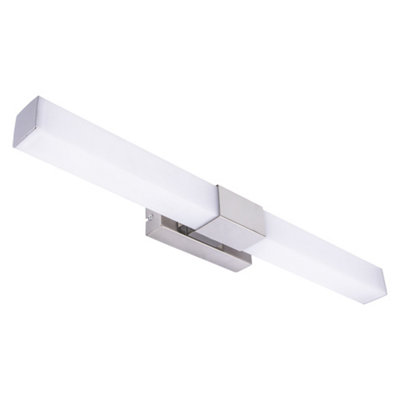 AMBER - CGC LED Chrome IP44 Bathroom Over Mirror wall Light 12W