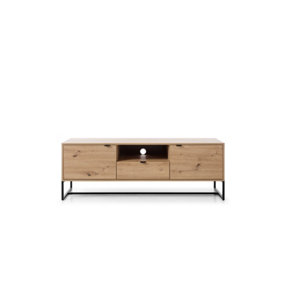 Amber Collection TV Stand 153cm in Oak