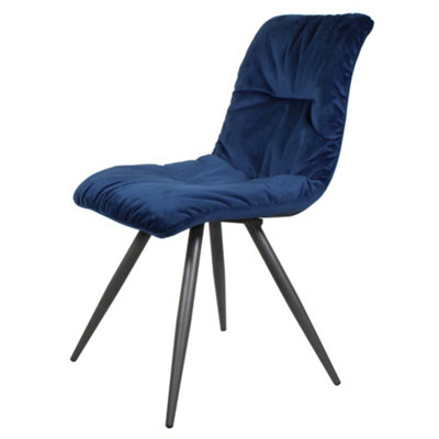 Amber Dining Chair Blue - Set of 4 Chairs