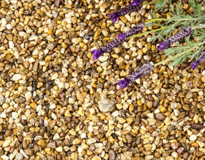 Amber Shingle Gravel 10mm - Bulk Bag (800kg)