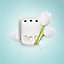 Ambi Pur Febreze 3Volution Air Freshener Plug-In Refill, Cotton Fresh, 20ml (Pack of 3)