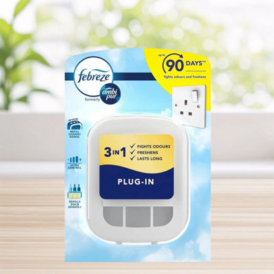 Ambi Pur Plug In 3 Volution Febreze Air Freshener Dispenser Plug For Oil Refills