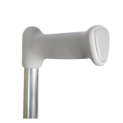 AMBIDEXTROUS LIGHTWEIGHT ALUMINIUM WALKING STICK WITH 12 ADJUSTABLE ...