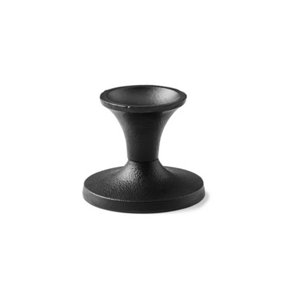 Ambiente Candle Holder Iron Black 6.5cm