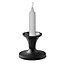 Ambiente Candle Holder Iron Black 6.5cm