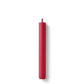 Ambiente Dinner Candle Red Single